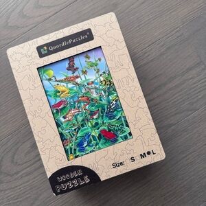 QuordlePuzzles Wooden Puzzle Poison Dart Frogs